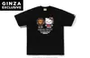 Camiseta de Manga Corta Holgada con Estampado de Dibujos Animados Pe X Hello Kitty Nuevo Milo para Hombres y Mujeres Parejas