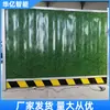 Valla de Acero Color Móvil Sitio de Construcción Construcción Ingeniería de Carreteras de Metro Barandilla de Seguridad Pequeña Valla de Hierro