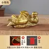 Adorno de Pato Mandarín de Latón con Corazón Amor Pato Mandarín Corazón a Corazón Pato Mandarín Suministros para el Hogar y Bodas Pato Mandarín de Cobre