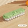 Caja de Dumplings con Forma Estrecha para Conservar el Tiempo, Material de Grado Alimenticio, Caja de Almacenamiento Multicapa, Bandeja Doméstica para Refrigerador para Conservar Wontons y Dumplings