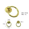 Anillo Redondo Tirador Anillo de Tirar Anillo de Puerta Estilo Europeo Color Cobre Antiguo Tirador de Puerta de Gabinete Cajón de Armario Gabinete Retro Americano