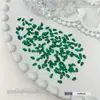 Rhinestones Pequeños Verdes Esmeralda de Base Plana para Uñas, Rhinestones Súper Brillantes con Forma de Gota de Agua y Mariposa, Decoraciones para Uñas al por Mayor