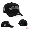 Novo Boné de Baseball Bordado da MLB para Homens e Mulheres, Chapéu de Sol Hip-Hop, Boné com Aba Fashionável e Versátil para Proteção Solar
