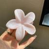 Europa e Estados Unidos cross-border plumeria flower clip bauhinia flower hairpin festival high-end women's back head shark clip acessórios de cabelo