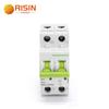 Disyuntor solar miniatura bifásico, disyuntor CC de 550 V y 1000 V, disyuntor miniatura de 6 KA
