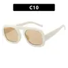 Nuevas Gafas de Sol Retro Casual de Marco Grande Estilo Piloto de Moda para el Viaje Diario y la Fotografía Callejera