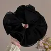 Goma para el pelo de terciopelo Scrunchie Cuerda para el pelo suave para mujer 2026 Nuevo estilo Floral que no daña lazos elásticos para el pelo