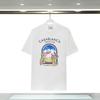 Estación independiente comercio exterior código europeo verano nuevo suelto estampado logo de letras suelto camiseta de manga corta