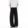 Pantalones Yamamoto de Seda de Hielo de Corte Holgado para Hombre, Verano Finos Oversize Modernos Sueltos Caídos Frescos Casuales