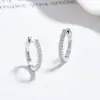Brincos de diamante para mulheres prata de lei 925 novo estilo simples ins brincos de diamante versáteis personalidade moda temperamento joia de orelha