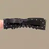 Elegante y sofisticado accesorio para el cabello de pinza de plátano para dar volumen al cabello, pinza de pelo de cola de caballo a la moda, pasador de lunares dulces estilo coreano