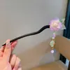 Horquilla para el Cabello Estilo Antiguo Nueva Horquilla para el Cabello Estilo Chino Nacional Nuevo Estilo Sencilla Moderna Sensación de Alta Gama Recogido del Pelo Tocados Hanfu