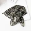 Lenço Xadrez com Bolinhas Vintage de Alta Qualidade Lenço Decorativo para Cabeça Lenço de Seda Novo Estilo Primavera e Verão