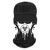 Capucha Protectora Solar para Deportes al Aire Libre Forro de Gorro de Ciclismo Impresión Digital Transpirable Seda de Hielo Secado Rápido a Prueba de Arena Capucha Mágica