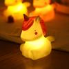 Enfeite Luminoso Exquisito de Unicórnio Luz de Noturna, Figura Bonita e Resistente, Fofo e Atmosférico, Perfeito para Feriados e Natal