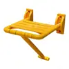 Silla de baño para ancianos Artefacto de baño para discapacitados Baño Antideslizante Taburete plegable reclinable a la pared Taburete de baño Silla de ducha