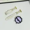 Adequado para Pulseira de Relógio Huawei Gt7/4 Watch6Gt3Pro Novo Gt Trevo de Quatro Folhas Moda Luxo Leve Pulseira de Pulso Feminina