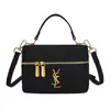 Bolsa Portátil Transfronteiriça Ysl para Mulheres 2026 Nova Primavera Luxuosa Bolsa de Ombro Caixa Design de Nicho Pequena Bolsa Quadrada Transversal