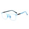 2024 Nuevo Estilo Gafas para Niños Gafas Anti Luz Azul Gafas Planas Tr90 Gafas para Estudiantes Montura Cuadrada Fabricante Venta al por Mayor 5228