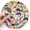 51 pegatinas de graffiti de voleibol estilo Q para jóvenes, personalizadas, transfronterizas, de dibujos animados, para decorar el día a día, pegatinas para teléfono móvil y tazas
