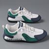 Sapatos Masculinos 2025 Nova Coleção Primavera Malha Respirável Sapatos Casuais Celebridade da Internet Sapatos para Dirigir com um Pé Sapatos da Moda