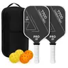 Remos de Pickleball de Fibra de Carbono T700 Transfronterizos Set Completo Raqueta de Pickleball Personalizada