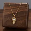 Comercio Exterior de Amazon Venta Caliente Collar de Acero de Titanio Temperamento Femenino Circonita Microincrustada Personalidad Cadena para Clavícula de Alto Sentido Colección Joyería