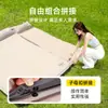 Colchão inflável conectável Shengyuan duplo para 3-4 pessoas para acampamento ao ar livre com travesseiro, inflagem automática e dobrável
