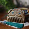 Peine de Madera de Sándalo Verde con Animales y los Doce Signos del Zodiaco, Lindo Peine para Bebé para la Celebración del Primer Cumpleaños de Niños