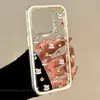 Adecuado para funda de teléfono móvil Apple 15Pro, Linda y Anticaídas, 14Plus Todo Incluido Femenina iPhone 16 Alta Calidad Relajada Funda Oso Pan