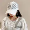 Gorra para Mujer de Verano con Encaje de Flor Estilo Coreano de Moda Versátil Protector Solar Sombrero para el Sol Tendencia Primavera y Otoño Transparente Gorra de Béisbol