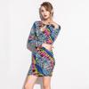 2025 Estilo Quente Sexy Feminino Decotado Revelador de Busto Saia Feminina Emagrecedora Justa ao Quadril Vestido Dropshipping