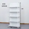 Estantería de exhibición para supermercados para tiendas de conveniencia, tiendas de maternidad y bebés, tiendas generales y tiendas de snacks, estantería de almacenamiento multicapa de un solo lado y de doble cara