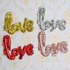 Fábrica de Globos de Película de Aluminio para Bodas Venta al por Mayor Globo de Película de Aluminio en Forma de Corazón Engrosado Multicolor Globo de Película de Aluminio Amor Suministros de Boda Decoración