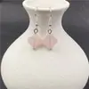 Brincos de Cristal em Pó Cortado de Trevo de Quatro Folhas diy Brincos de Flor Antiga Gancho de Orelha de Trevo de Quatro Folhas de Jade Dongling Acessórios
