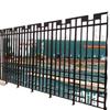 Barandal de Hierro Forjado Personalizado Construcción Sitio de Construcción Casa Jardín Comunitario Muro Perimetral Barandilla Protectora Patio Barandal de Hierro Forjado