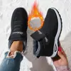 2026 Invierno Felpa Cálida Algodón Felpudo Zapatos Nuevos Pedal de Pie Retro para Mujer Comercio Exterior Botas de Nieve Venta al por Mayor Transfronteriza