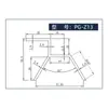 Braçadeira para telha de aço colorida Braçadeira trapezoidal Acessórios de fixação para painel solar fotovoltaico de telhado Suporte de instalação de aço angular de liga de alumínio
