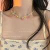 Collar de cuentas con cascabel y cerradura de seguridad de dopamina de verano, nuevo estilo étnico chino, accesorios, diseño ligero y lujoso, cheongsam para mujer