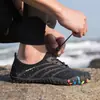 Zapatos de playa de cinco dedos para exteriores, zapatos para flotar, nadar y hacer snorkel, zapatos antideslizantes para vadear y seguir arroyos, zapatos de yoga, zapatos para seguir arroyos