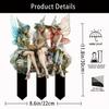 Coleção de inserção de solo de pilha de jardim de acrílico transfronteiriça Amazon Hot Selling Outdoor Courtyard Ornaments Scene Decorative Props