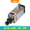 Changsheng 2.2Kw Cabezal de Motor de Husillo para Máquina de Grabado 1.5 Cuadrado 4 Refrigerado por Aire Máquina de Corte Inferior 3.5Kw Alta Velocidad 4.5/6