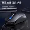 Venta Directa de Fábrica Ratón USB con Cable para Hogar Oficina Negocios Portátil Escritorio Rueda de Color Luminoso Ratón Venta al por Mayor