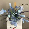 Novos Arranjos de Flores de Chão para Decoração de Casamento, Arte Floral de Casamento, Arranjos de Flores para Palco T, Arranjos de Flores de Boas-vindas para Hotel