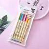 6 Bolsas de Plumas de Pintura Suaves de Colores para Estudiantes, Plumas de Gancho Suave para Dibujo, Plumas de Caligrafía, Plumas de Colores para Cuaderno, Venta al por Mayor