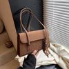 Bolsa Pequena Fosca Retrô Outono e Inverno Feminina 2026 Nova Versátil de Ombro/Axila Bolsa de Mão Fashion