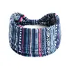 Popular diadema de yoga de verano, diadema deportiva absorbente de sudor para mujer, accesorio para el cabello de cachemira, tocado bohemio, protección solar para mujer