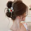 Pinza para el Cabello Redonda con Forma de Flor para Mujer, Pasador Único y Hermoso, Nuevo Modelo 2026, Accesorio Grande de Alta Gama para el Cabello