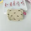 Nuevo Monedero Floral de Pana Bolso de Almacenamiento Casual Bolso Portátil para Guardar Monedas Bolso de Viaje para Lipstick