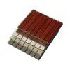 Fornecimento Direto da Fábrica Painéis Absorventes de Som de Fibra de Madeira de Bambu, Ecológicos, à Prova de Umidade, Materiais de Decoração de Parede com Textura de Madeira sem Pintura para Salas de Conferência e Palestras